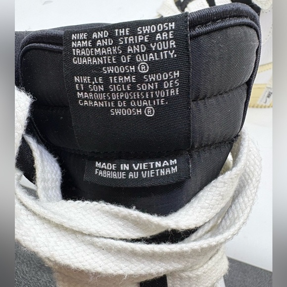 Nike Air Force 1 High Utility Retro White Black Cream AJ7311-100 Women's size 8 - Picture 12 of 13